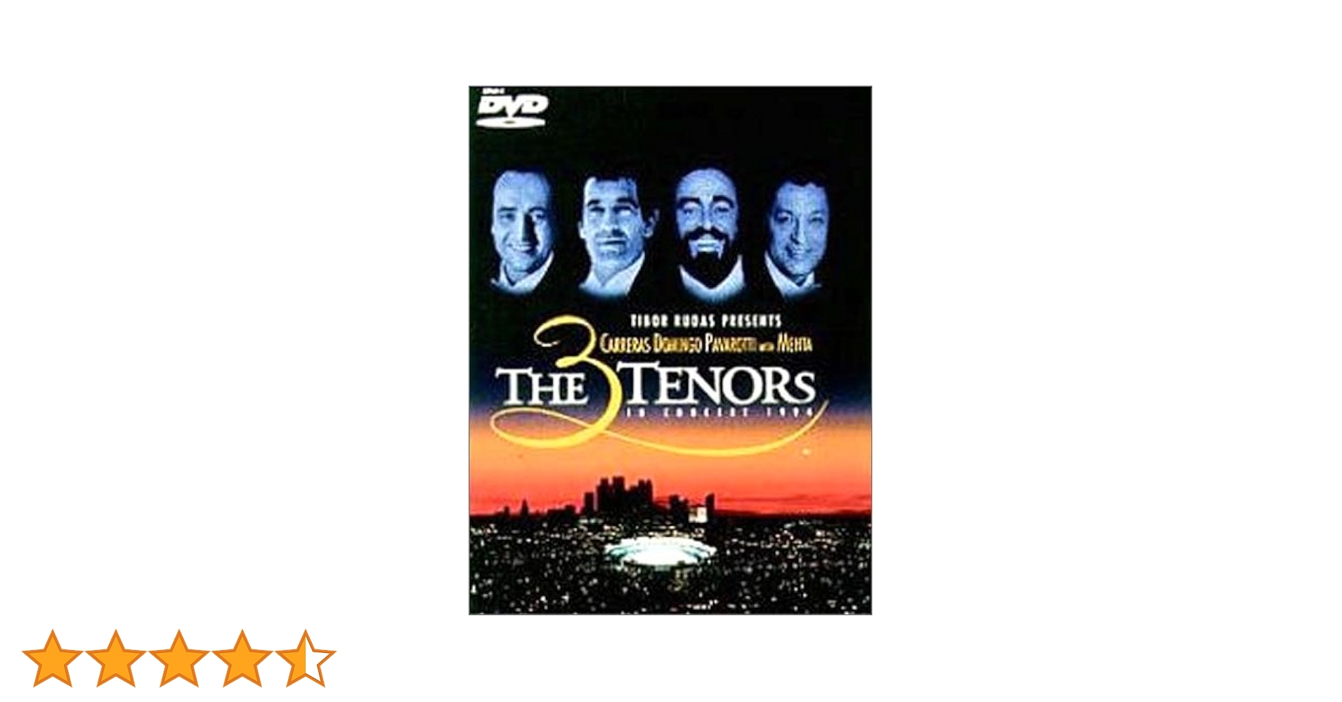 Amazon.co.jp: 世界3大テノール'94夢の競演 [DVD] : カレーラス